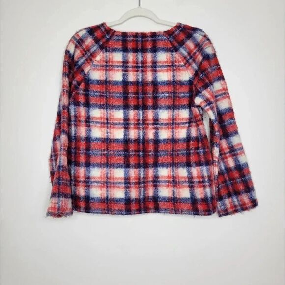 Madewell Brushed Plaid Pullover Top - Picture 6 of 10